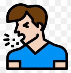 Cough Sneeze Illness Sick Healthcare Free Icon Of - Coronavirus Coughing Png Emoji,Sneeze Emoticon