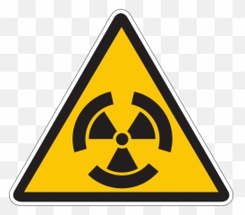 Safety Danger Information Area Warning - Radiation Sign Emoji,Safety Pin Emoji