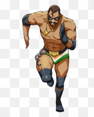 Download The Muscle Hustle Wikia - Muscle Cop Hd Png Cartoon Emoji,Bodybuilder Emoji
