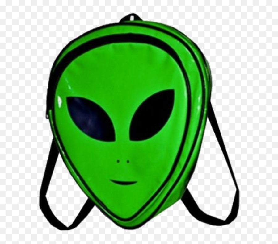 Png Sticker - Backpack Alien Emoji,Emoji Bookbag