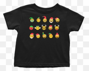 Funny Christmas Cute Emoji Tshirts Funny Emotion Emoji Shirt - Smiley,Emoji Tshirts