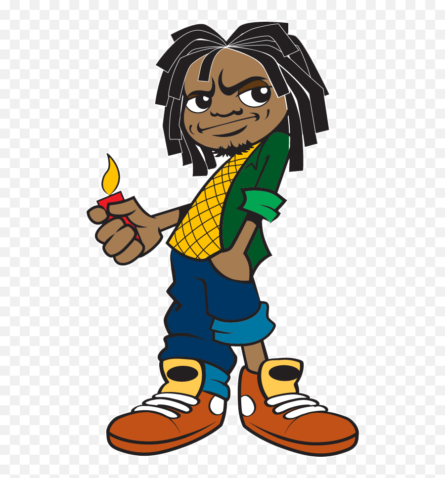 Reggae Clipart Caribbean Music - Reggae Cartoon Emoji,Ghetto Emoji