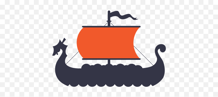 Viking Boat Ship - Viking Boat Vector Png Emoji,Vikings Emoji