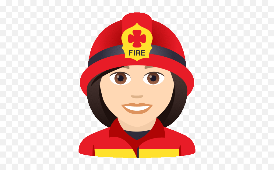 Firefighter Joypixels Gif - Firefighter Joypixels Firewoman Discover U0026 Share Gifs Emoji Pompier,Fire Extinguisher Emoji