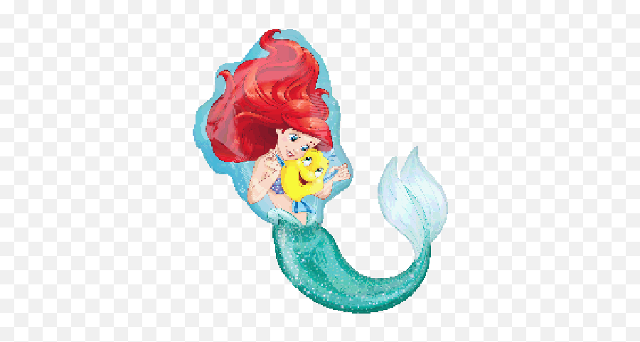 Disney Little Mermaid - Little Mermaid Flounder Ariel Emoji,Little Mermaid Emoji