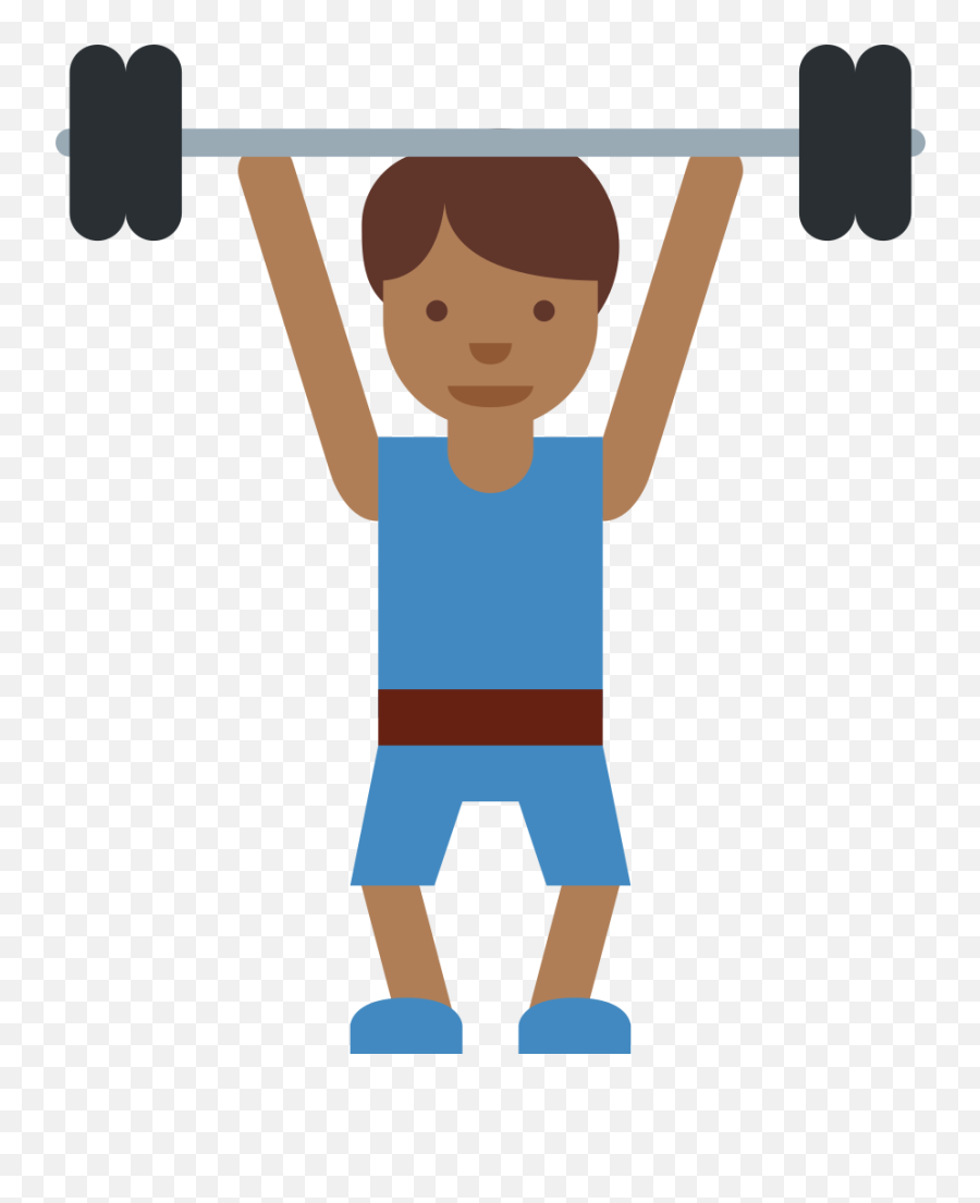 Twemoji2 1f3cb - Weight Lifting Flashcards Emoji,Arm Emoji