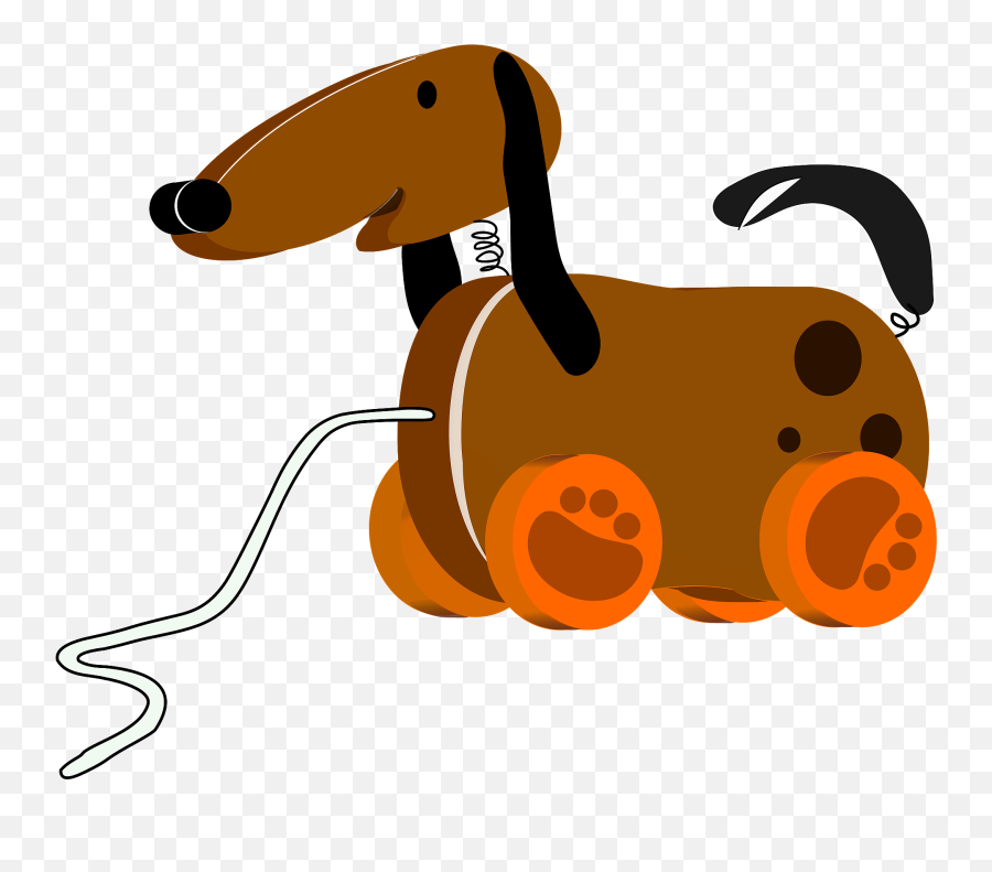 Dachshund Toy Dog Clipart - Clip Art Toy Dog Emoji,Wiener Dog Emoji