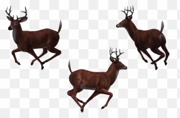 Deer Clipart Buck Deer Buck - Cartoon Group Of Deer Emoji,Buck Deer Emoji
