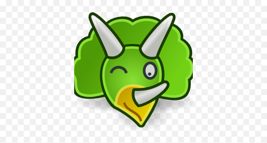 Sylvia Bradley - Triceratops Head Clipart Emoji,Tango Emoticon