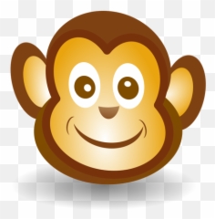 Monkey Face - Monkey Face Clipart Emoji,Shocked Emoji