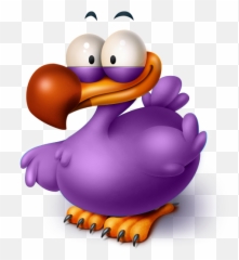 The Extinct Flightless Pidgin Bird Icon - Dodo Cartoon Funny Emoji