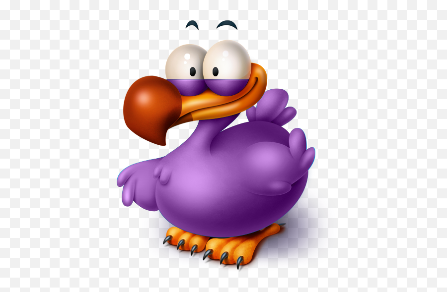 The Extinct Flightless Pidgin Bird Icon - Dodo Bird Cartoon Funny Emoji,Doo Doo Emoji