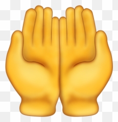 Palms Up Together Emoji - Iphone Main