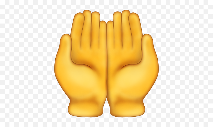 Palms Up Together Emoji - Emoji Iphone Main,Two Emoji
