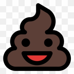 Poo - Clip Art Emoji,Shit Emoticon