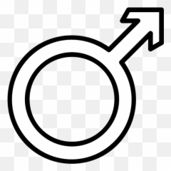Vector Image Of International Male - White Symbol Emoji