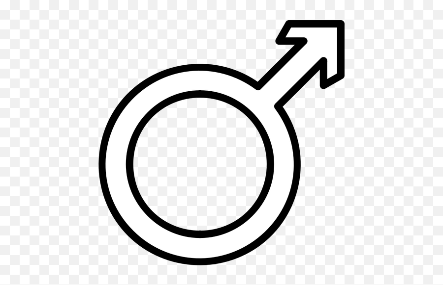 Vector Image Of International Male - White Male Symbol Emoji,Emoji Astrology Signs