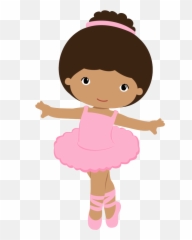 Dancer Clipart Baby Dancer Baby - Desenho Bailarina Morena Png Emoji,Ballet Shoe Emoji