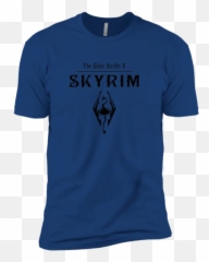 The Elder Scrolls V Skyrim T Shirt - Devil Reminds You Of Your Past Reminds Him Of His Future Emoji,Skyrim Emoji
