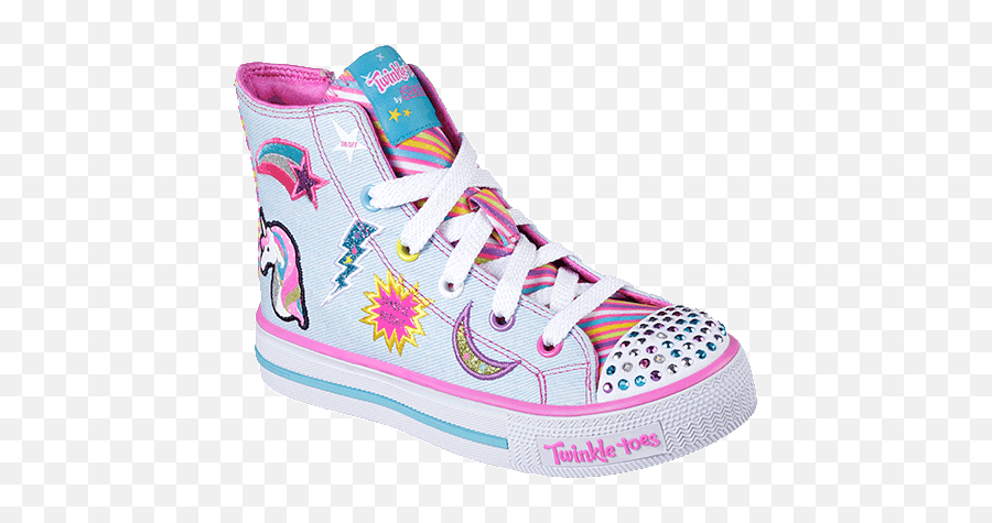 Shoes Sneakers Sandals Boots - Pink Skechers Twinkle Toes Emoji,Emoji Light Up Shoes