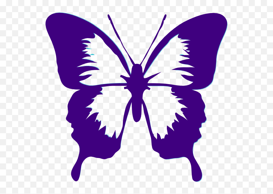 Svg Freeuse Download Cross Png Files - Purple Butterfly Clip Art Emoji,Butterfly Emoji Png
