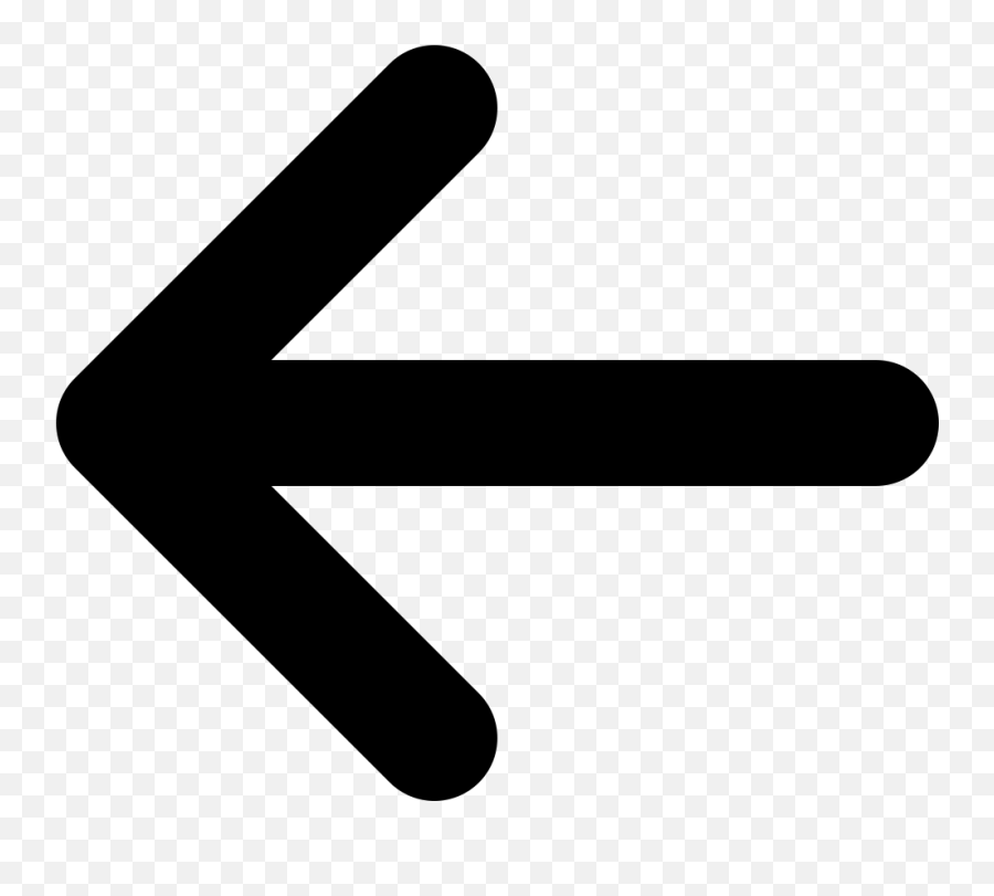 White Left Arrow Png 4 Png Image - Free Icon Arrow Svg Emoji,Left Arrow Emoji