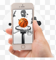 Lets See How Many Shots You - Basketball Emoji,Slam Dunk Emoji