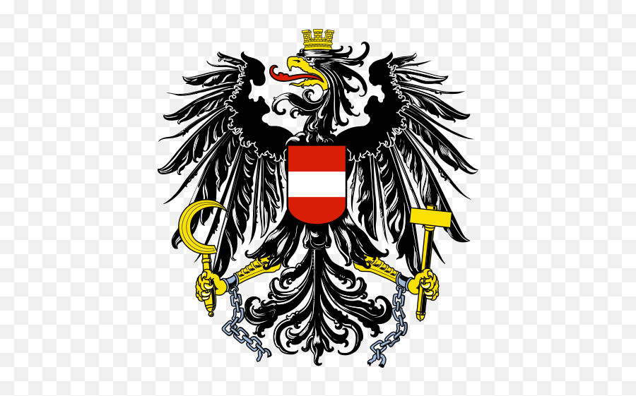 Austria Bundesadler - Coat Of Arms Of Austria Emoji,Email Emotions Symbols
