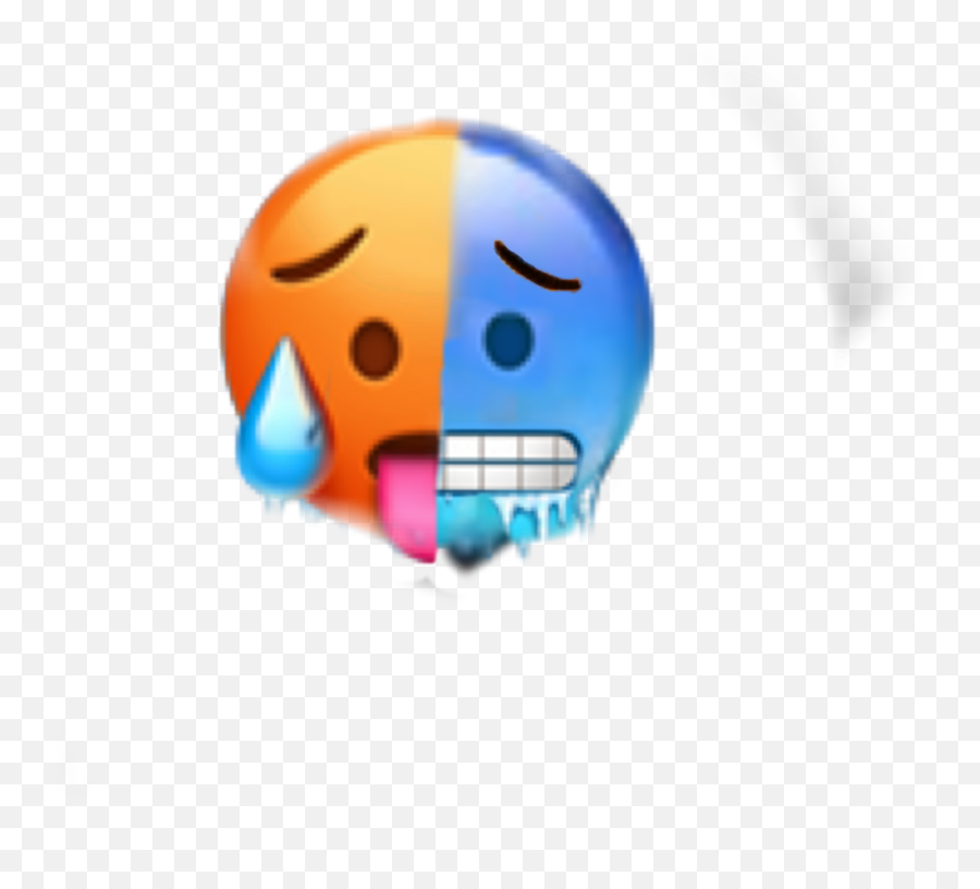 Popular And Trending Cold Stickers - Smiley Emoji,Brrr Cold Emoticon