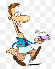 Download Dawson County Family - Cartoon Waiter Emoji