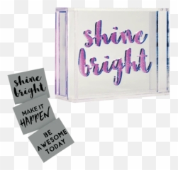 Multi Message Acrylic Light Box - Iscream Multi Message Pink Acrylic Room Decoration Emoji,Lighting Emoji