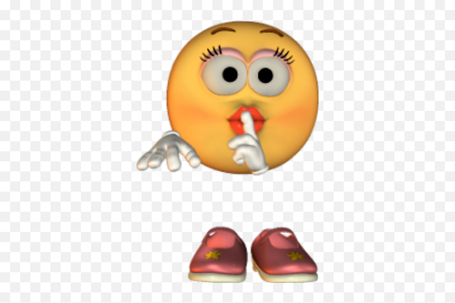 Shhhh - Emoticon Ssst Emoji,I Don't Know Emoji