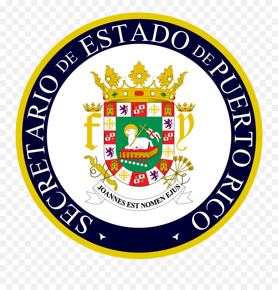 Seal Of Puerto Rico Secretary Of - Puerto Rico Government Symbol Emoji,Emoji Puerto Rico