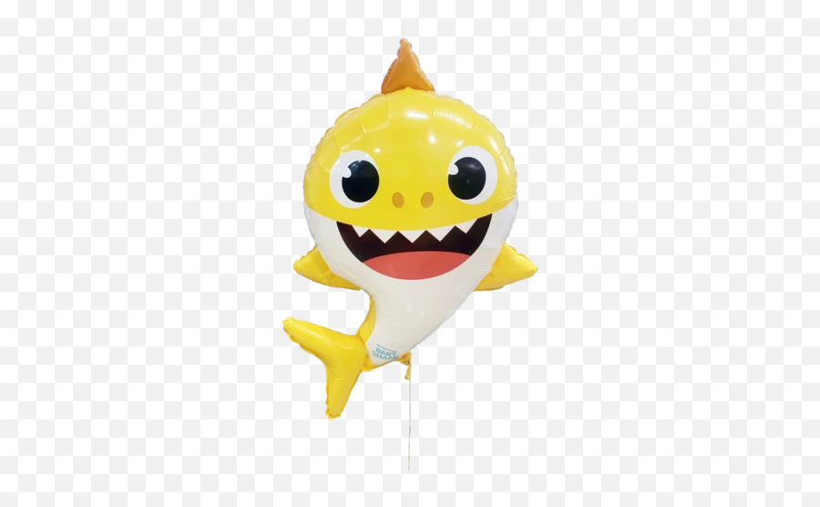Figuras - Baby Shark Amarillo Logo Emoji,Emoticon Changuito