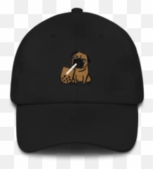 Eggplant Baseball Hat - Embroidered Cap Emoji