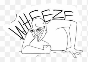Wheeze Wheeze - Laughing At Desk Meme Emoji,Wheeze Emoji