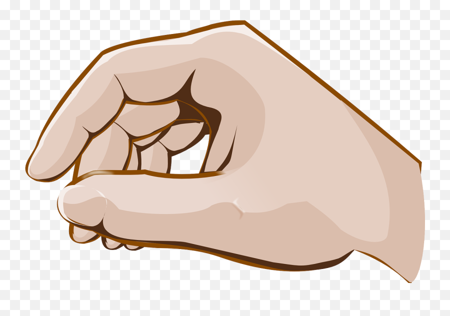 Hand Fingers Grip Grasp Seize - Hand Grabbing Clipart Transparent Emoji,Cross Fingers Emoji