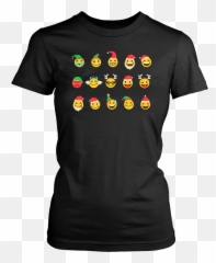 Funny Christmas Cute Emoji Tshirts Funny Emotion Emoji Shirt - Black Girl Magic T Shirt,Emoji Tshirts