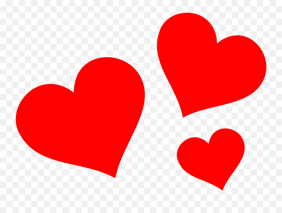 Heart Png Free Images Download - Black Heart Png Transparent Emoji,Two Heart Emoji