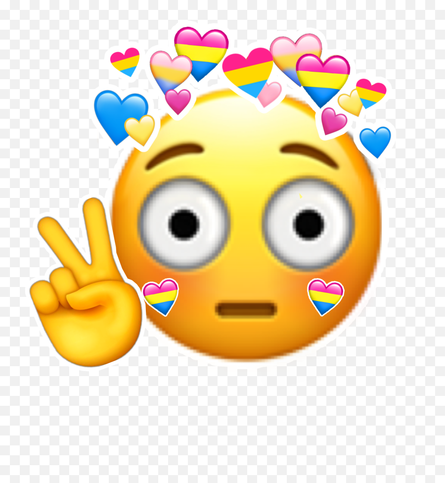 Pridemoth Pride Pansexual Emoji Sticker - Happy,Pansexual Emoji