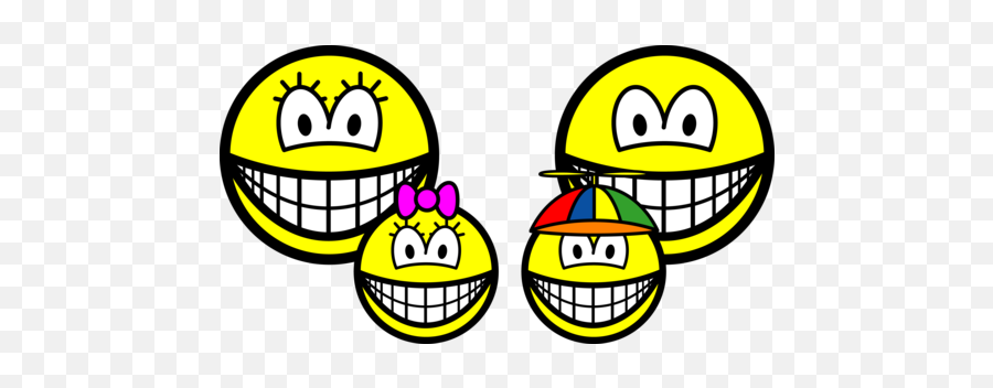 Smilies Emofaces - Smiling Atom Emoji,Family Emoticon