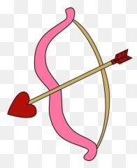 Bow And Arrows Clipart - Valentines Bow And Arrow Emoji,Archery Emoji