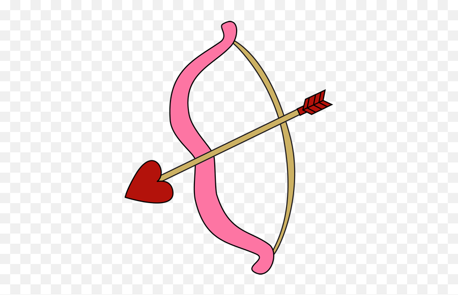 Bow And Arrows Clipart - Valentines Bow And Arrow Emoji,Archery Emoji