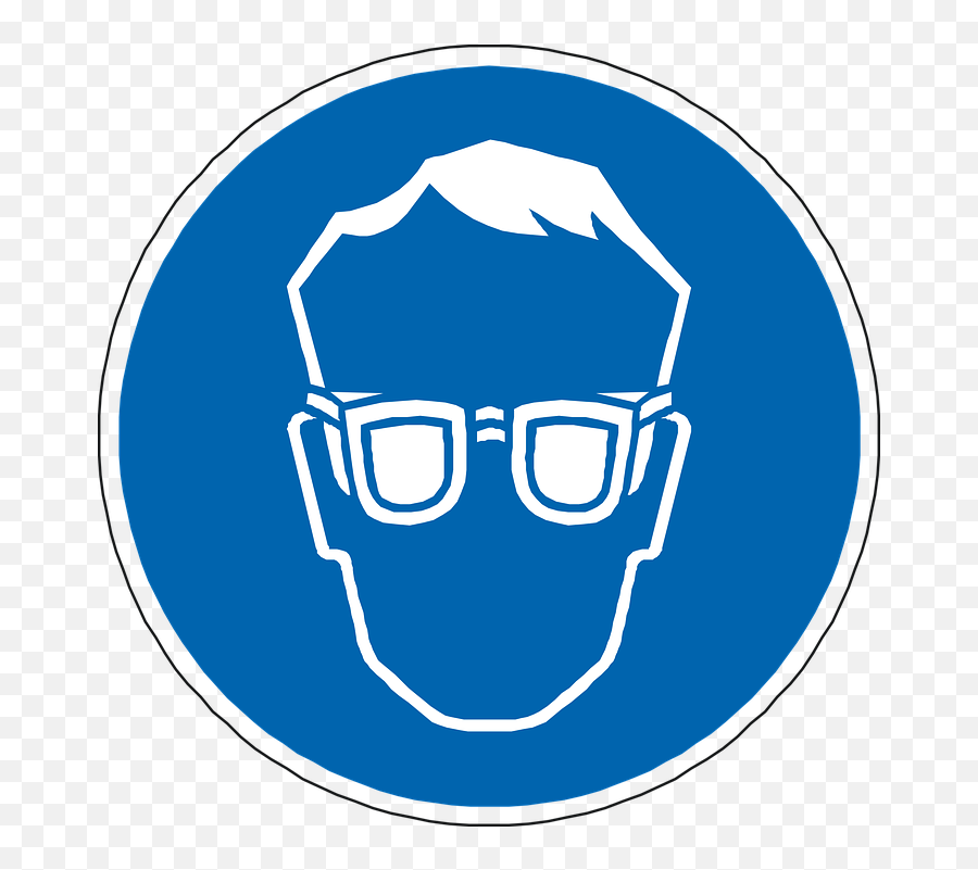 Eye Protection Glasses Man - Protección De Los Ojos Emoji,College Football Emojis