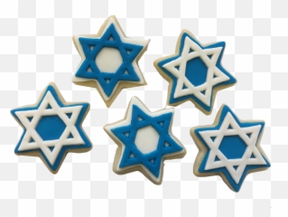 Star Of David Cookies - Emoji