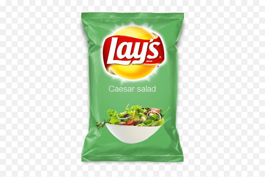 Caesar Salad - Lays Cucumber Chips Emoji,Potato Chip Emoji
