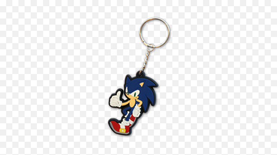 Sonic The Hedgehog Keyring - Sonic Transparent Keychain Emoji,Sonic The Hedgehog Emoji