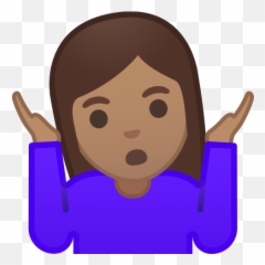 Download Free Png Shrug - Shrugging Shoulders Emoji Gif,Girl Shrugging ...