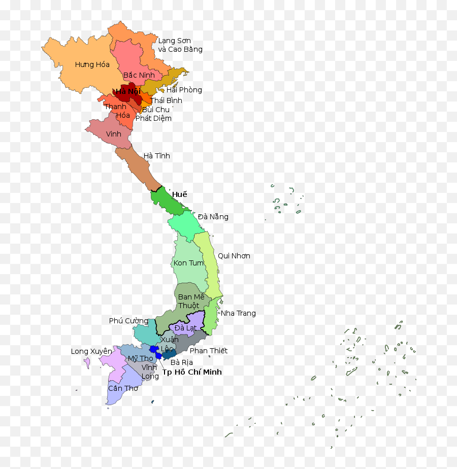 Vietnam Catholic Dioceses Map - Vietnam Map Emoji,Free Catholic Emojis