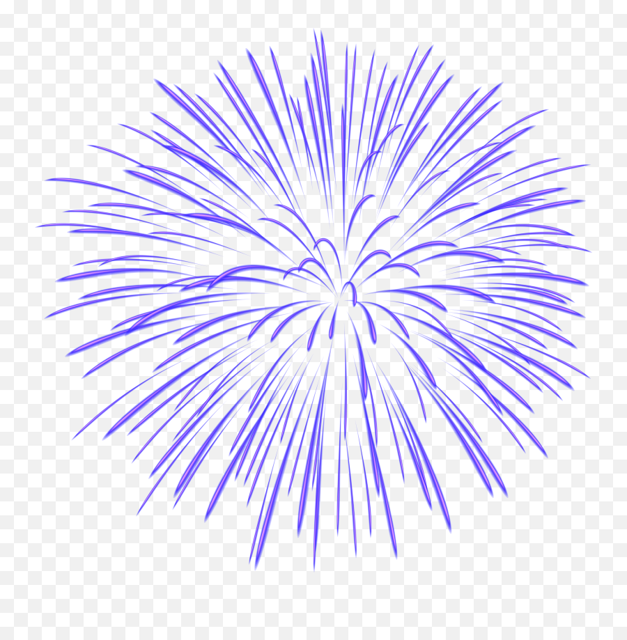 Fireworks Clip Art - Blue Firework Transparent Png Image Png Emoji,Emoji Fireworks